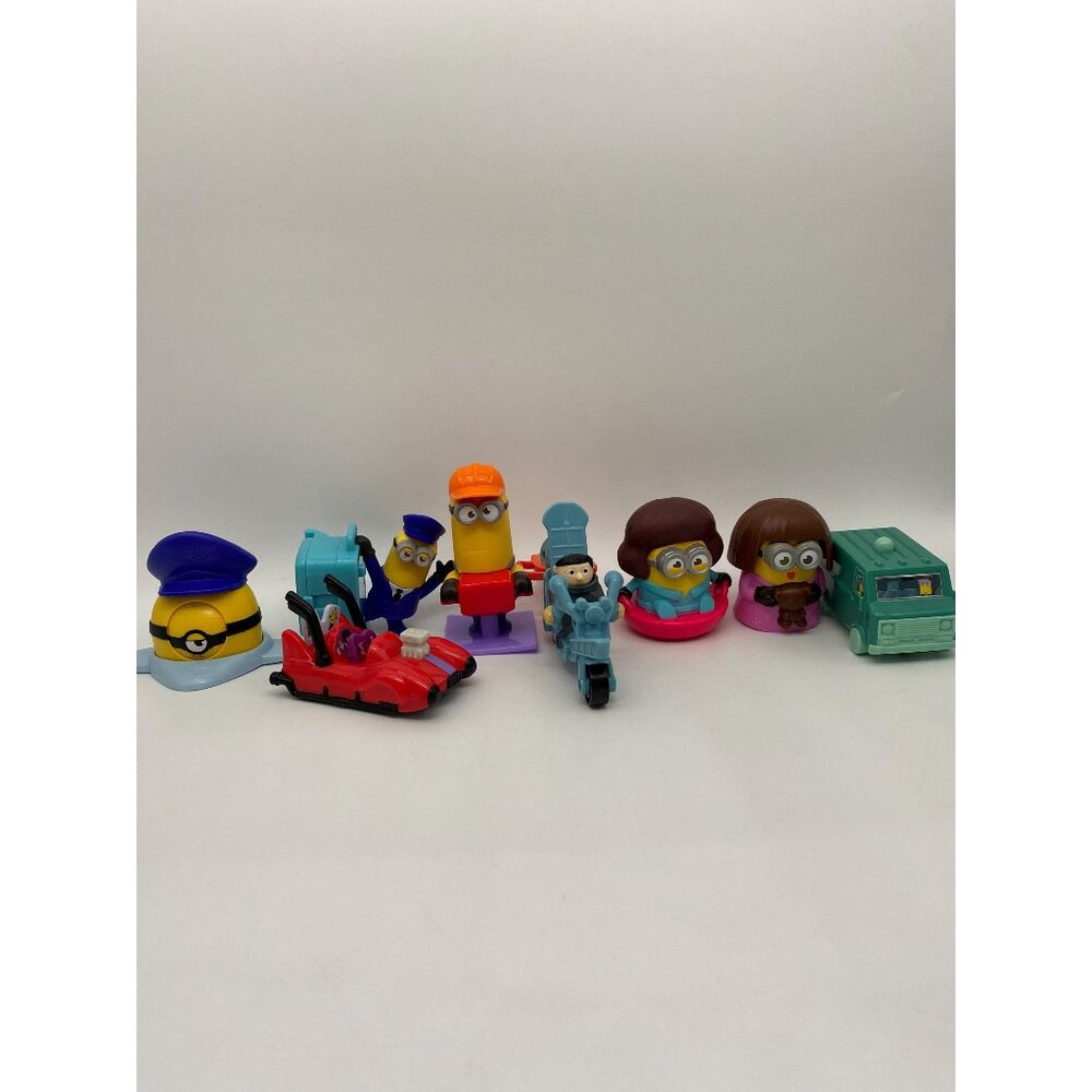 2022 McDonald's Minions 2 Movie Minions Happy Meal Toy Lot